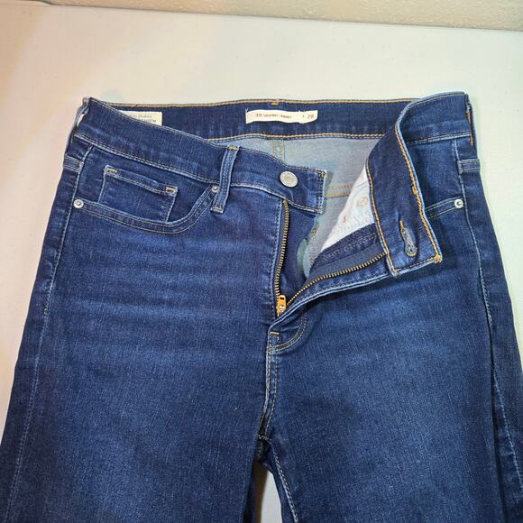 Levi's Premium Mid Rise 311 Shaping Skinny Fit Stretch Jeans Women's Size 28 - Picture 2 of 7
